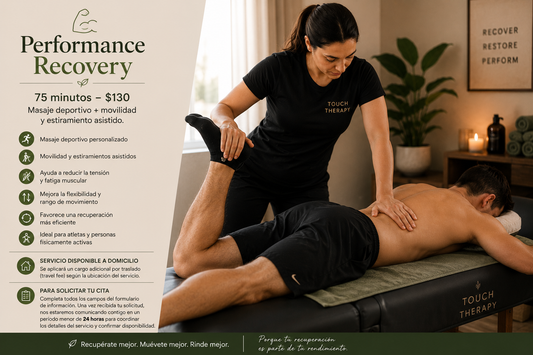 Therapeutic Sport Massage - Performance Recovery 75 min